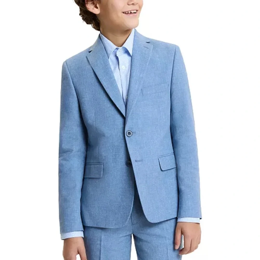 Light Blue Kids Matching Set Blazer & Pants